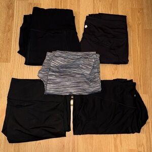 Leggings - Capris - Joggers / lot of 5